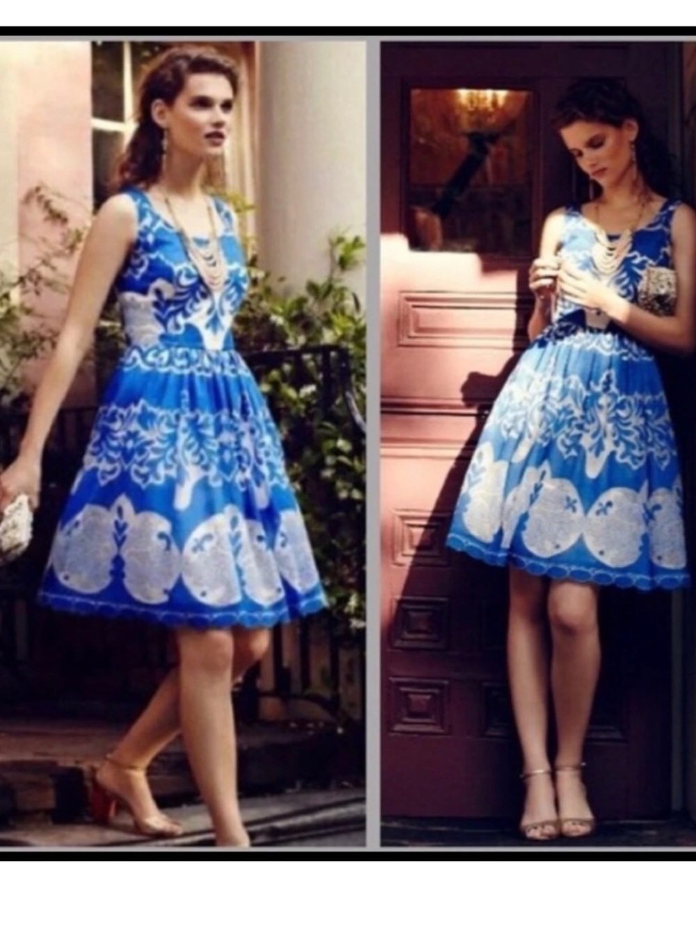 Tracy Reese “Azure Lace” Fit-and-Flare Dress
Plenty for Anthropologie